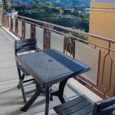 Apartmán 093 - Casa Panorama, Vista Mare E Vista Portofino, 500 Metri Centro Di Chiavari, Posto Auto Gratis Incluso Exteriér fotografie