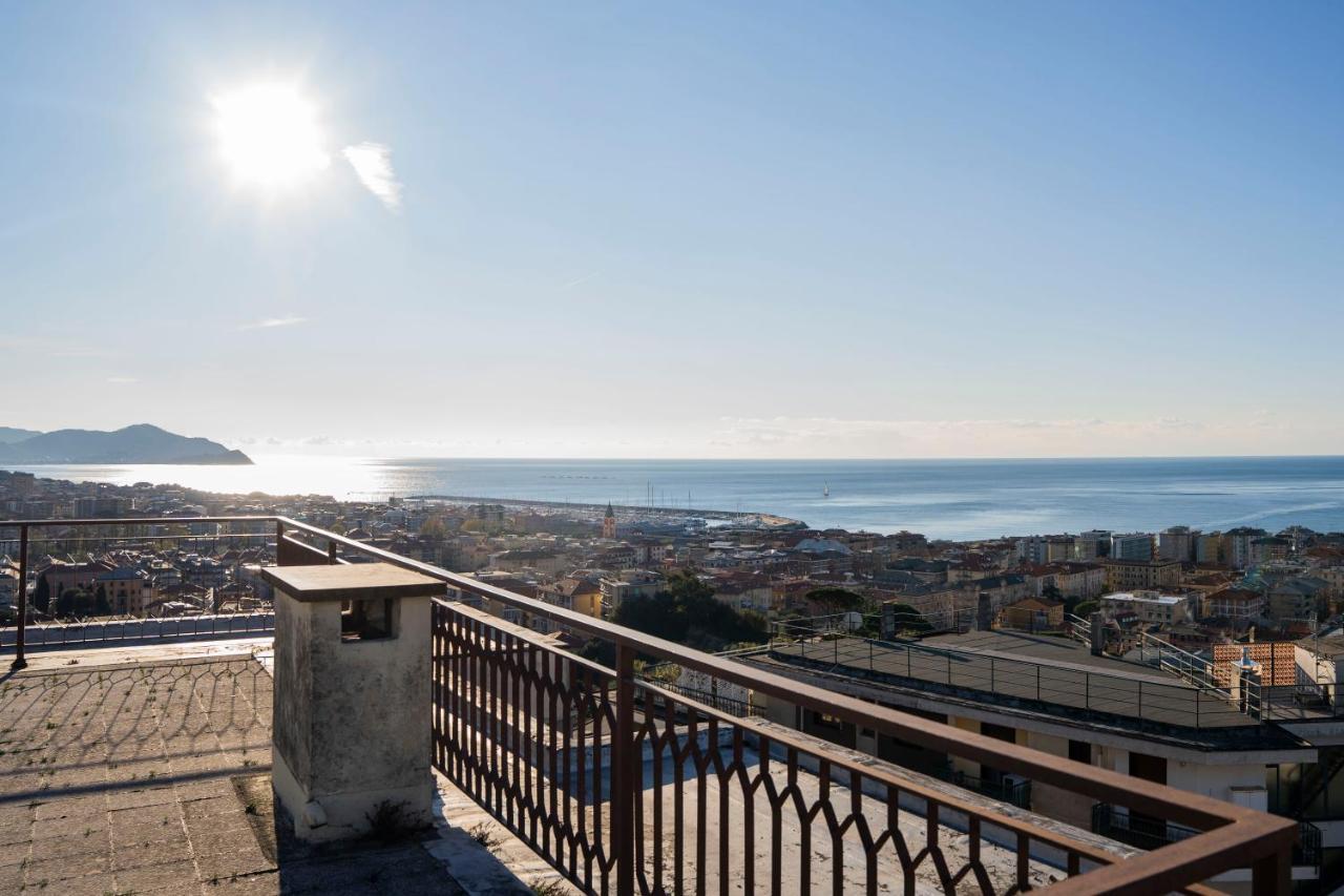 Apartmán 093 - Casa Panorama, Vista Mare E Vista Portofino, 500 Metri Centro Di Chiavari, Posto Auto Gratis Incluso Exteriér fotografie