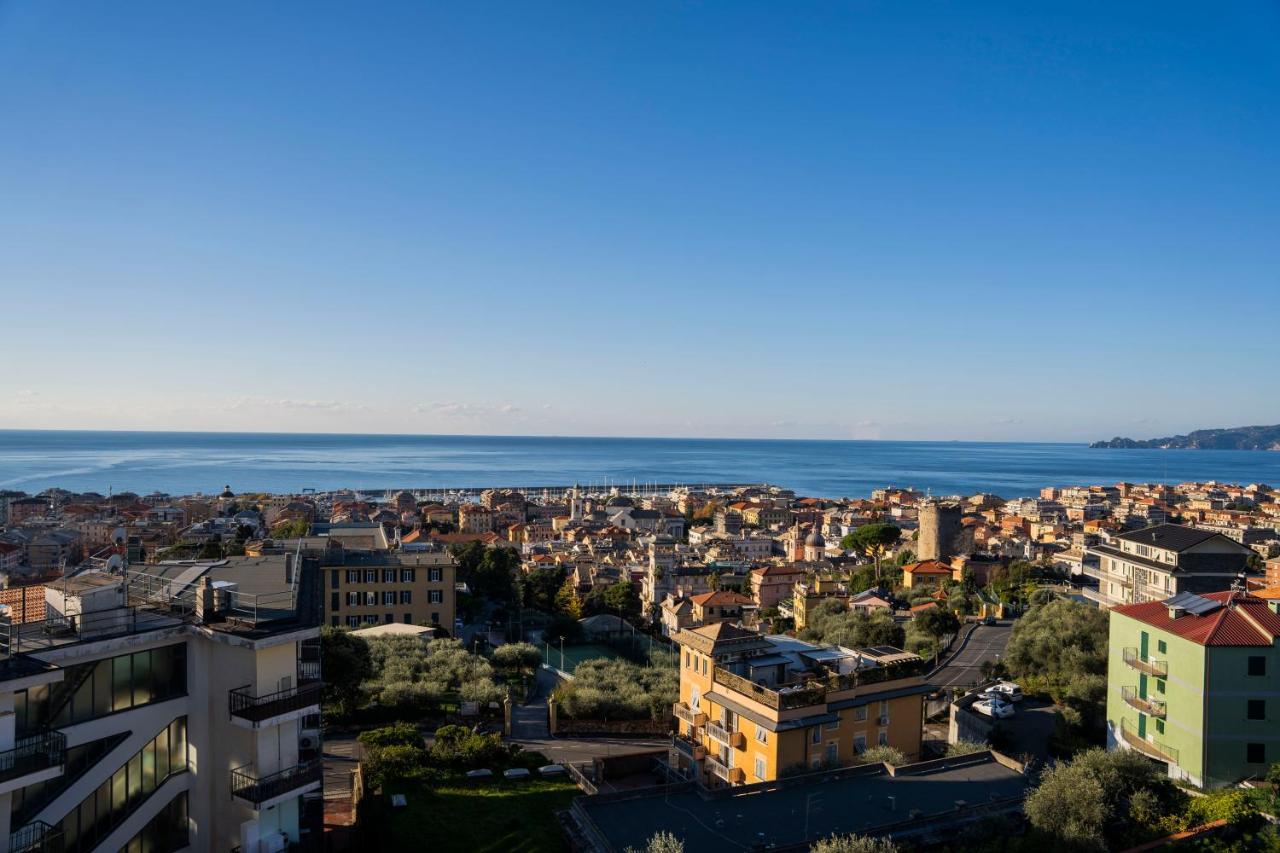 Apartmán 093 - Casa Panorama, Vista Mare E Vista Portofino, 500 Metri Centro Di Chiavari, Posto Auto Gratis Incluso Exteriér fotografie