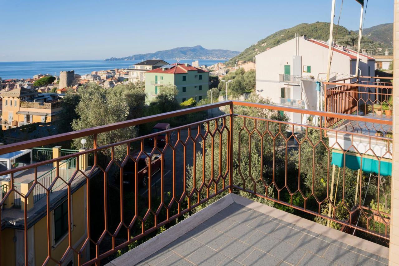 Apartmán 093 - Casa Panorama, Vista Mare E Vista Portofino, 500 Metri Centro Di Chiavari, Posto Auto Gratis Incluso Exteriér fotografie
